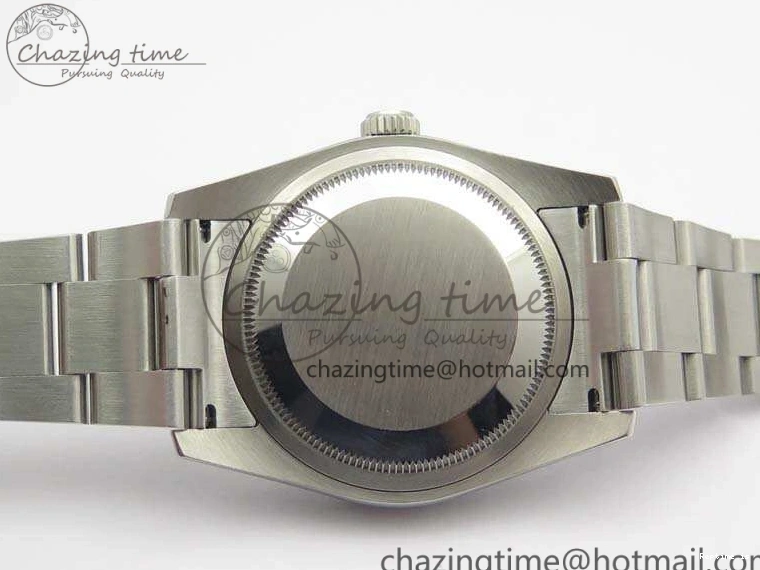 0101 Datejust 116234 36mm DJF 1:1 Best Edition Fluted Bezel Black Com Diam Dial On SS Oyster Bracelet SA Breathable 3523